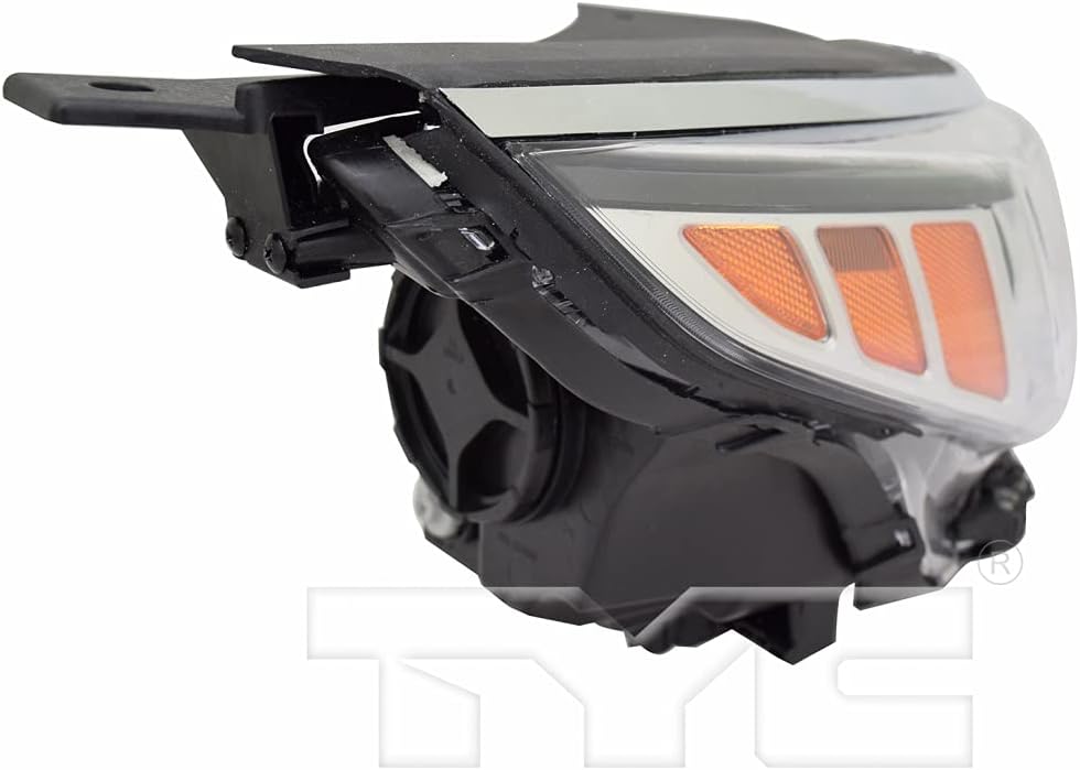 Passenger Side Halogen Headlight with LED Accent Q82033
