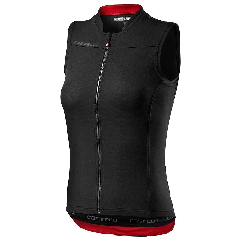 Light Black Sleeveless Jersey K7818