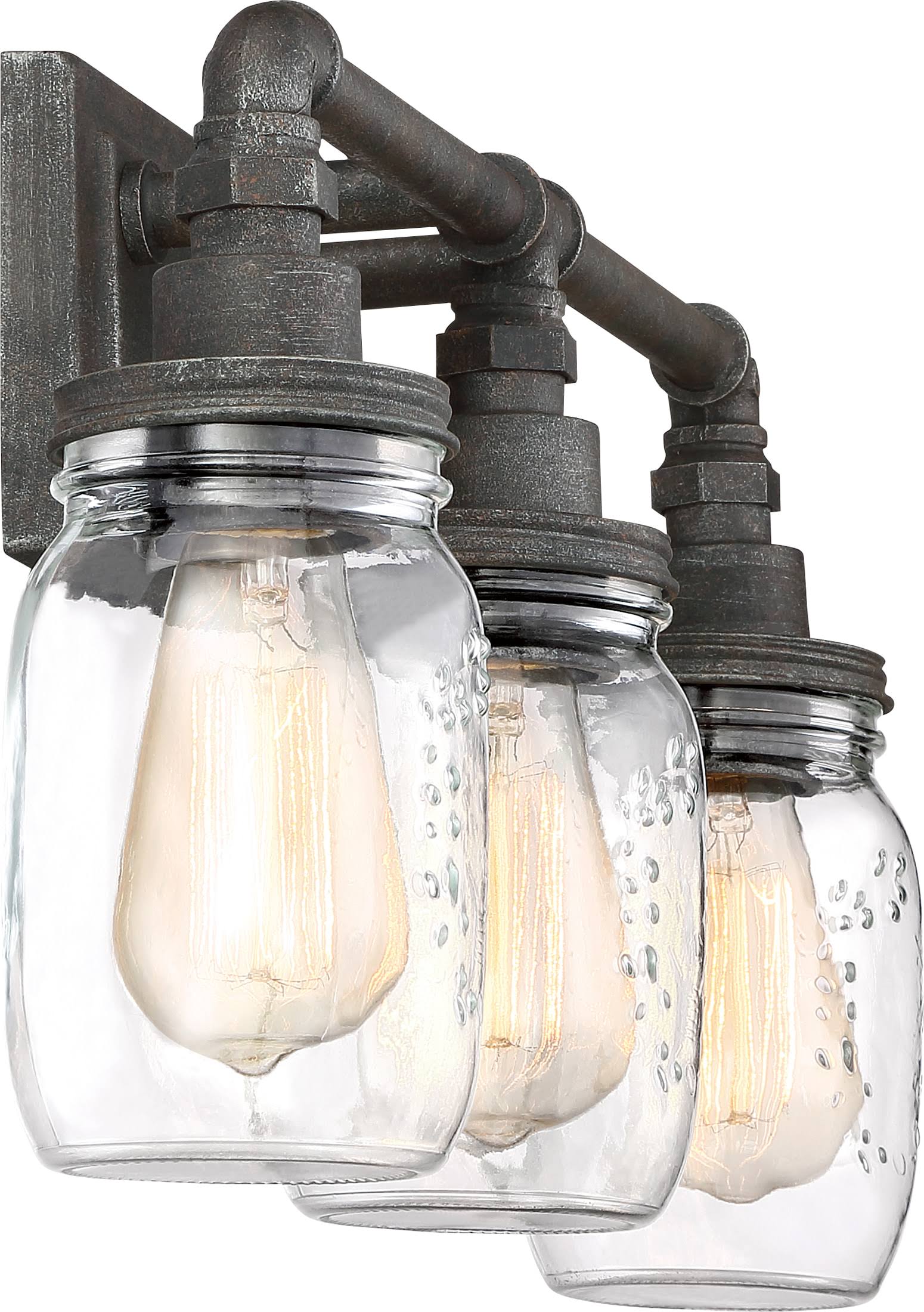 Rustic Black 3 Bath Light R735395