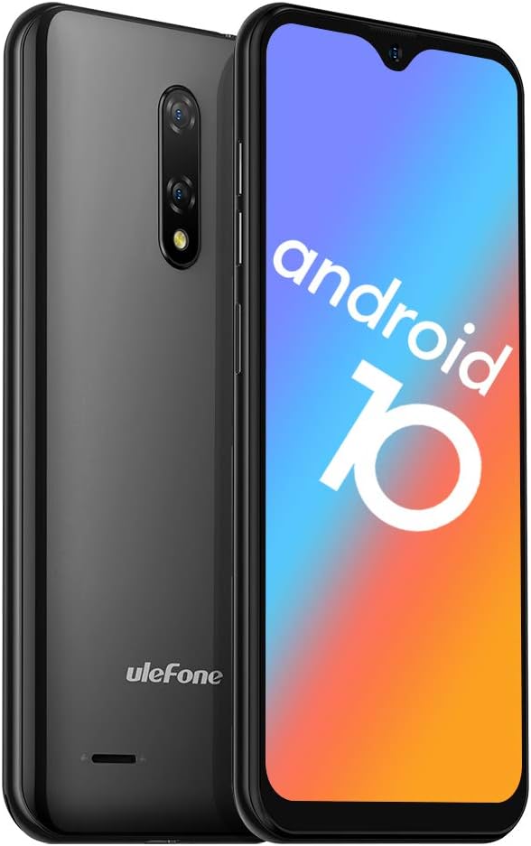 Unlocked Smartphones, Dual Sim Cell Phones, Dual Rear Camera, 5.5 Waterdrop Full-Screen, 2700mAh, Black T542097