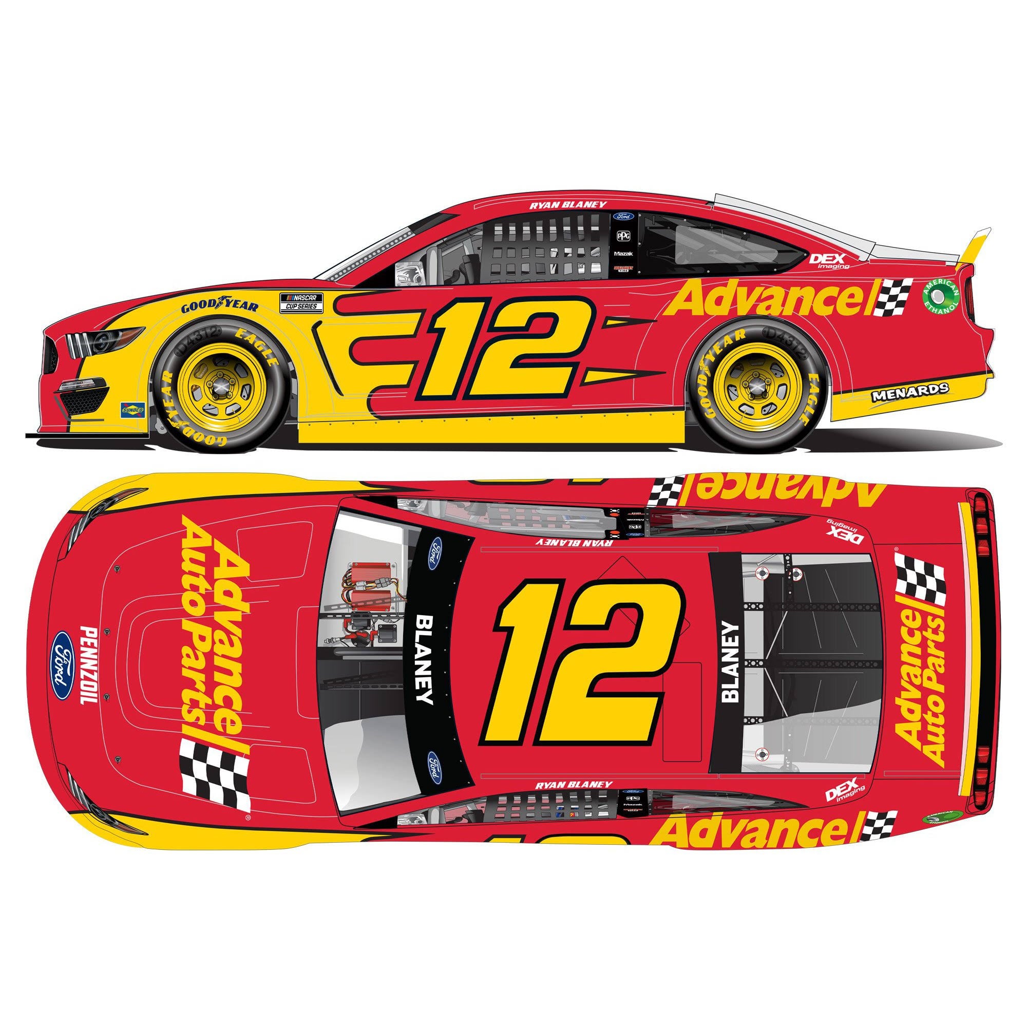 1:24 Die-Cast Ford Mustang A4652