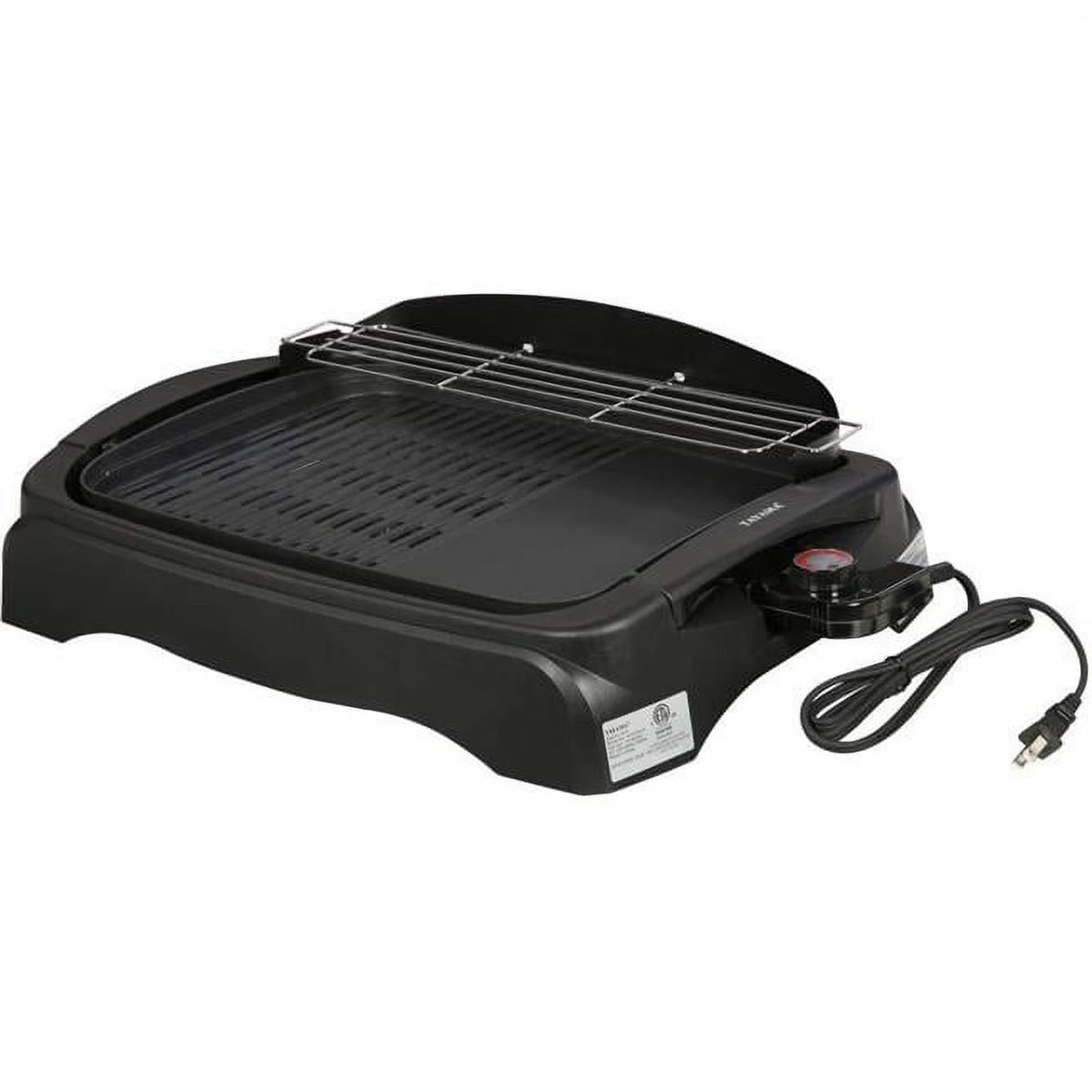 Black Non-Stick Electric Grill J1638
