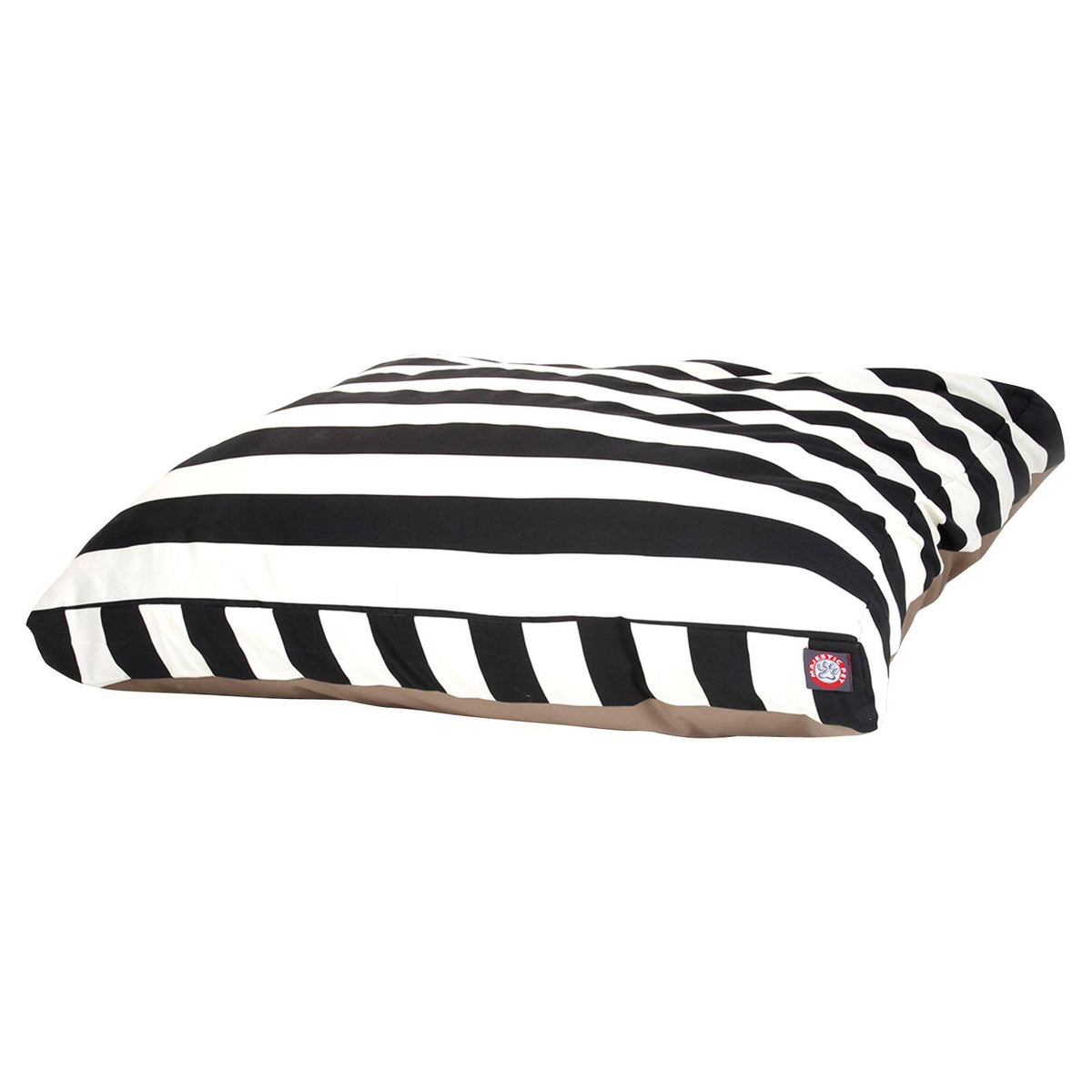 Black Rectangle Pet Bed with Removable Cover D911