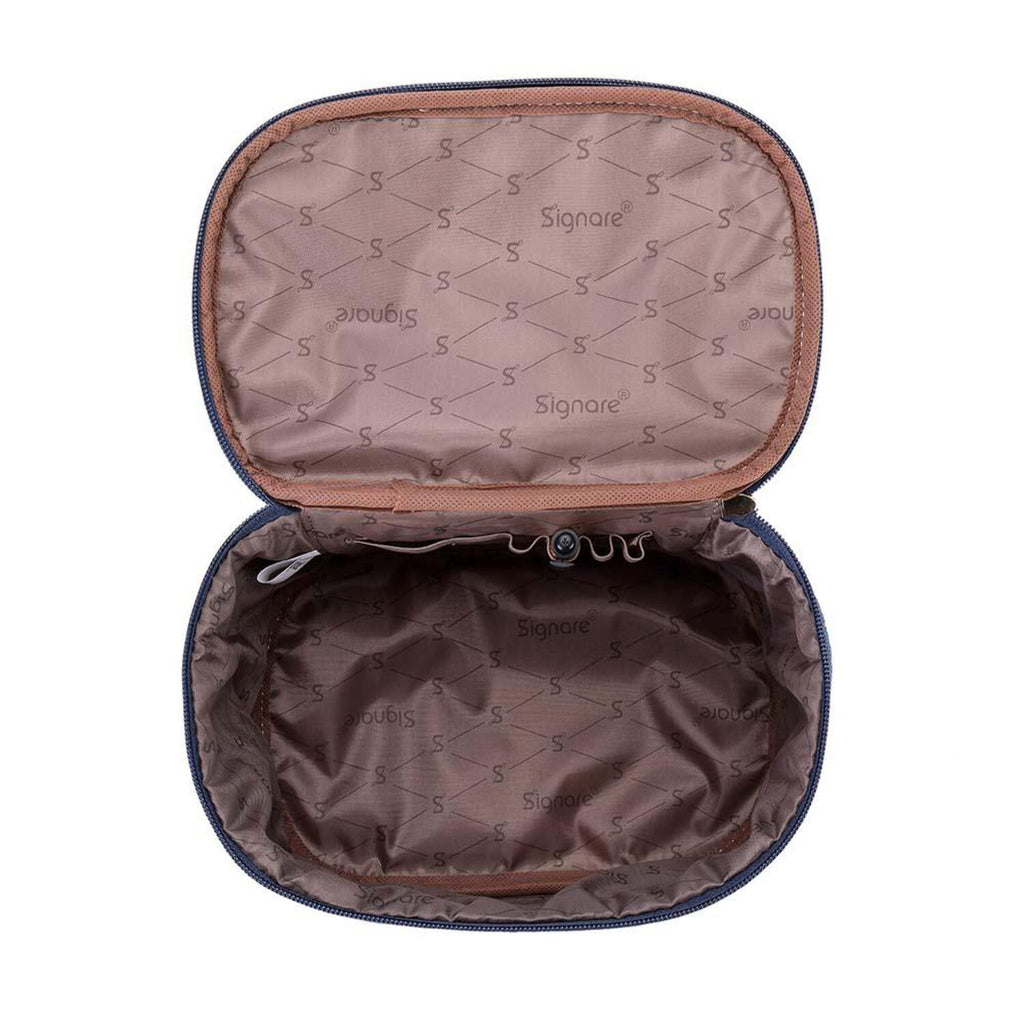 Blue Toiletry Vanity Travel Bag A434719