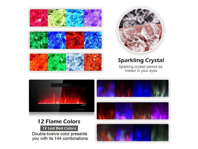 Recessed Electric Fireplace Heater I520