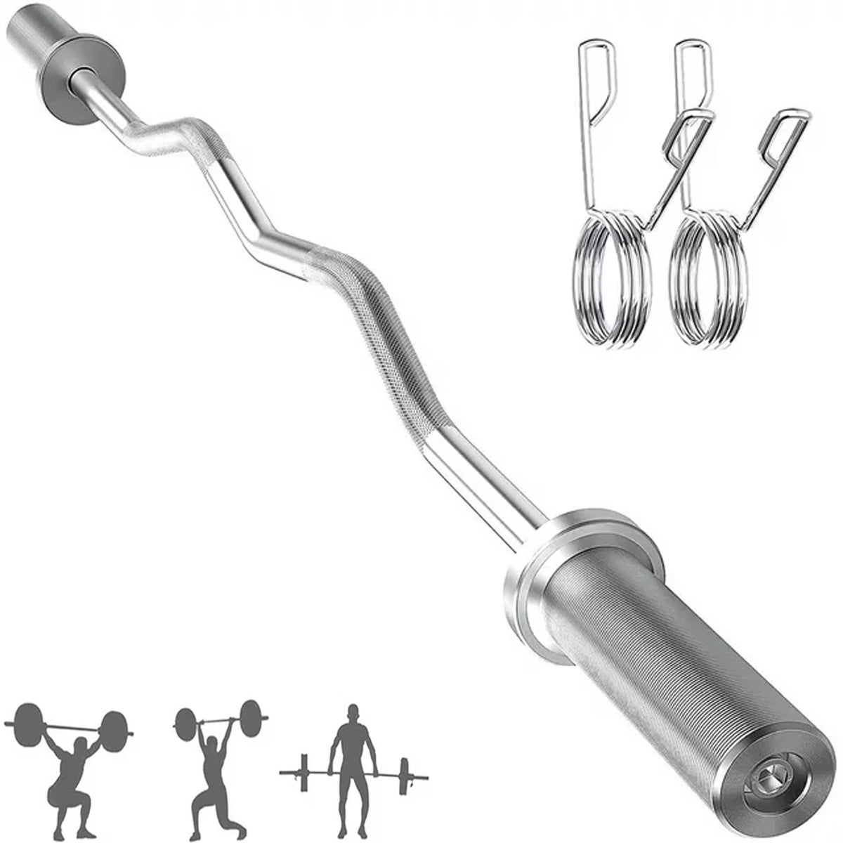 4ft Curl Barbell G82675