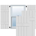 Real Wood Pine Board-n-Batten Shutters V704