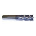 4 Flute Solid Carbide AlTiN Coated End Mill Shank Diameter 5 J5544