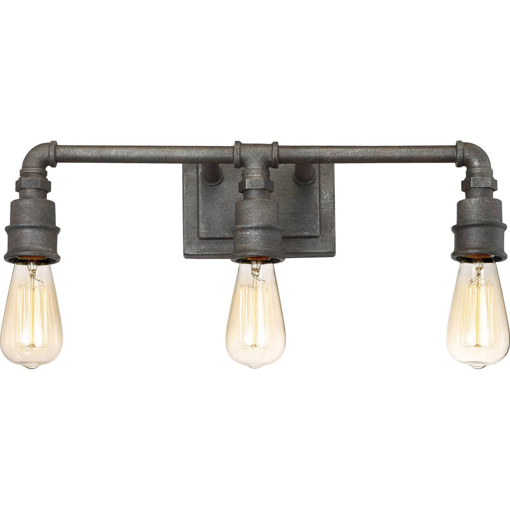 Rustic Black 3 Bath Light R735395