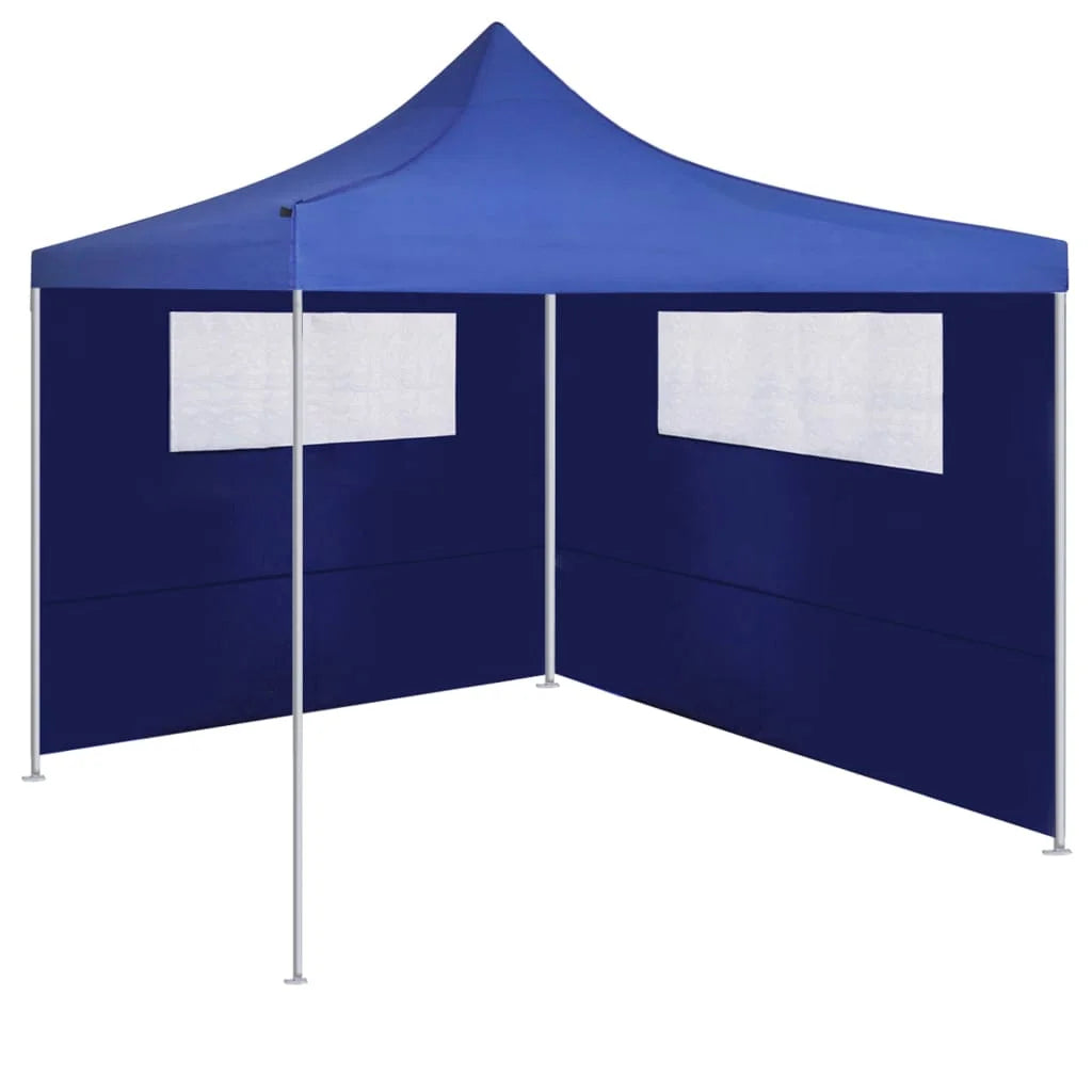 Blue Gazebo Sidewalls with Windows 2 pcs C929426