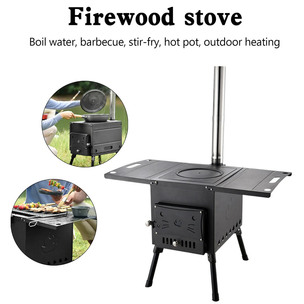 Portable Camping Wood Burning Stove L513701