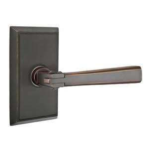 Oil Rubbed Bronze Right Handed Privacy Door Lever D93536