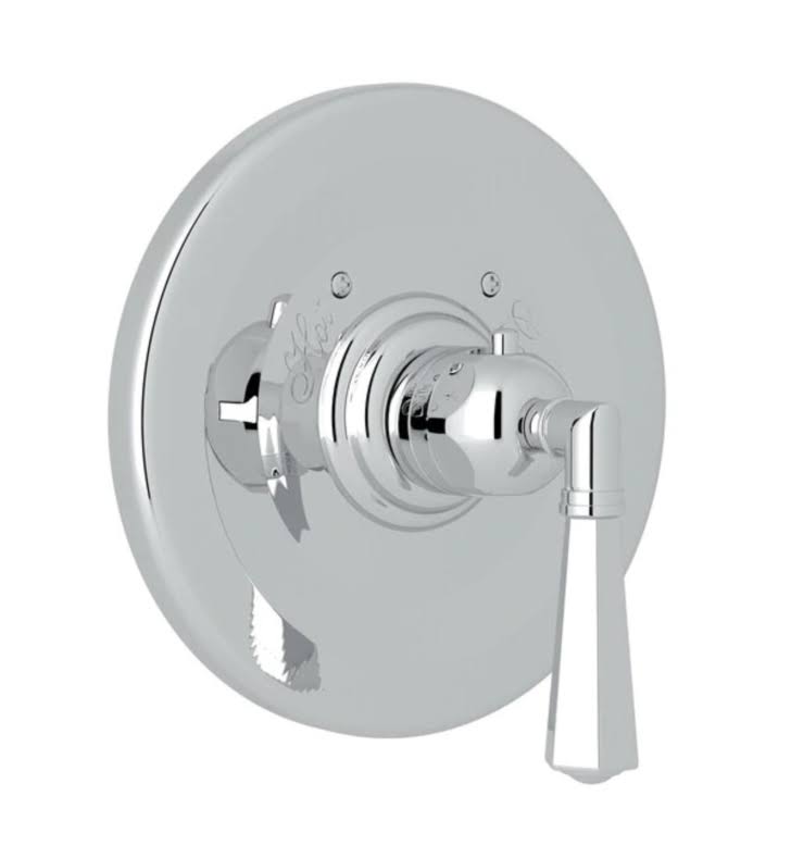 Satin Unlacquered Brass Thermostatic Trim Plate S97825