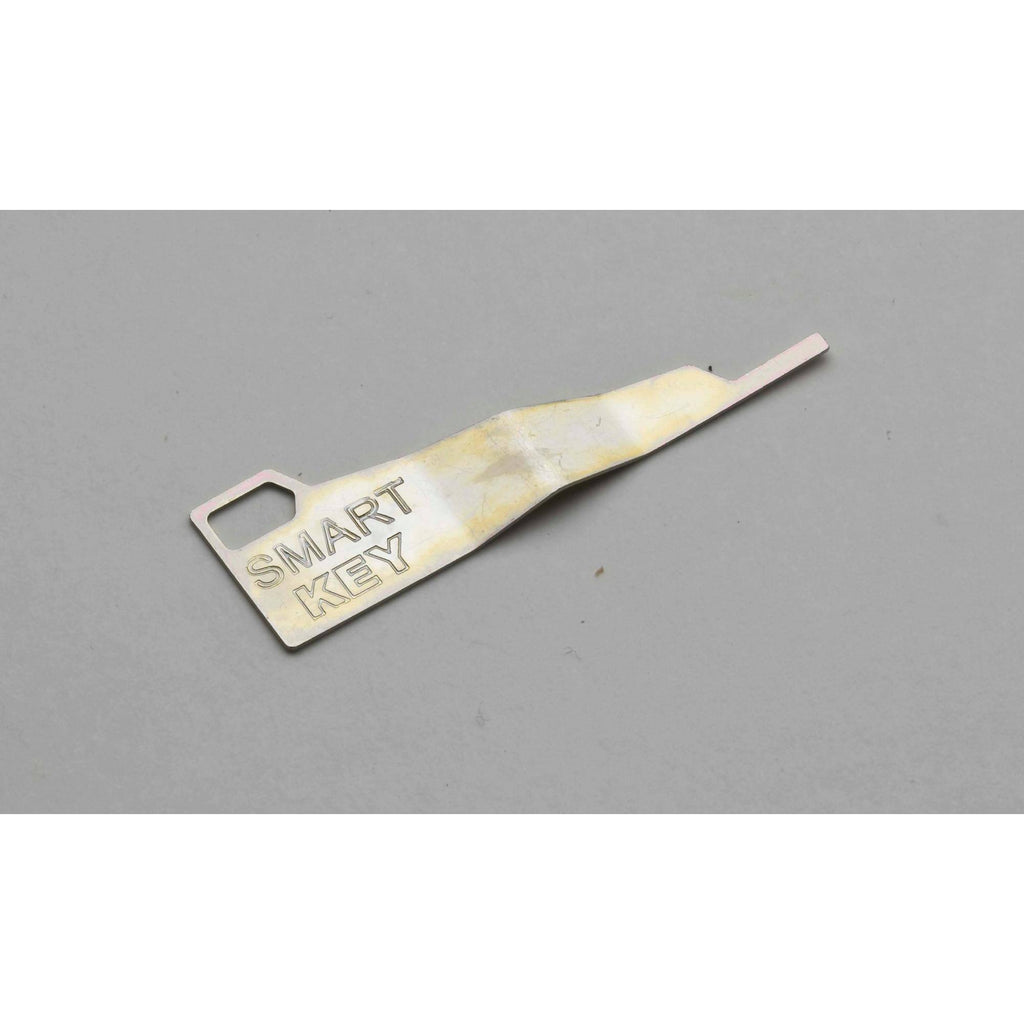 Satin Nickel Keyed Entry Lever P383