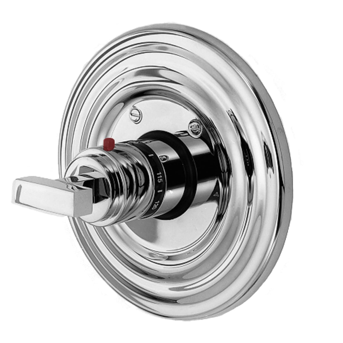 Gun Metal Thermostatic Trim Plate with Handle Z41254