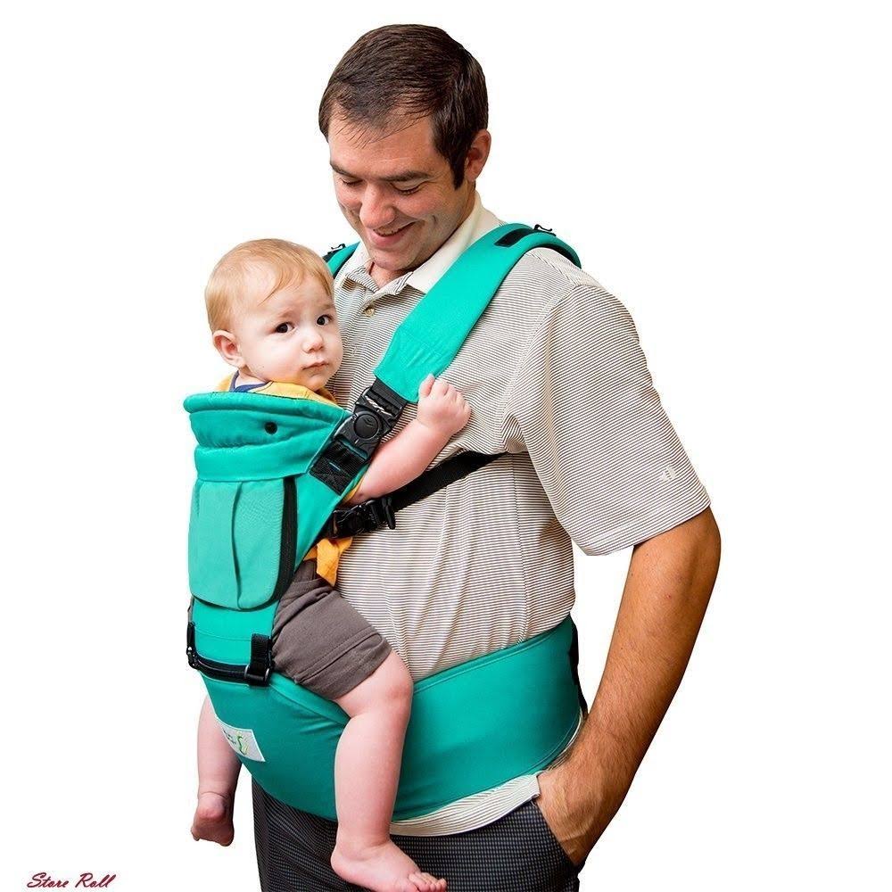 Ergonomic Baby Carrier with Hip Seat D9391