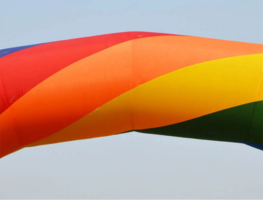 Inflatable Rainbow Advertising Arch with PU Coated R50527