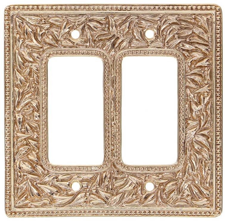 Polished Gold Wall Plate V7782