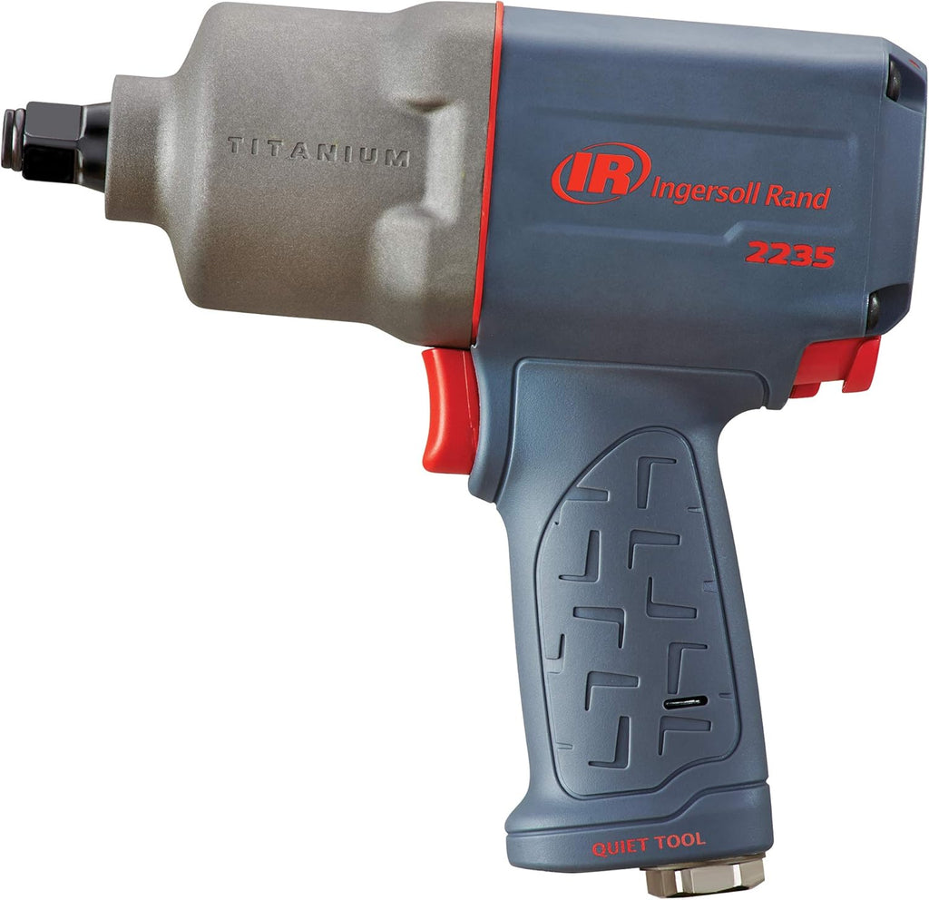 1/2” Drive Air Impact Wrench, 1,300 ft-lbs, Titanium Hammer Case, Gray T575016