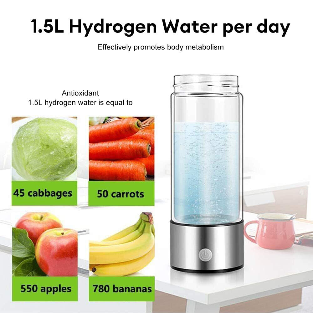 Portable Rechargeable Hydrogen Water Bottle F747489