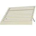 Off-White Wicker Fixed Awning L815
