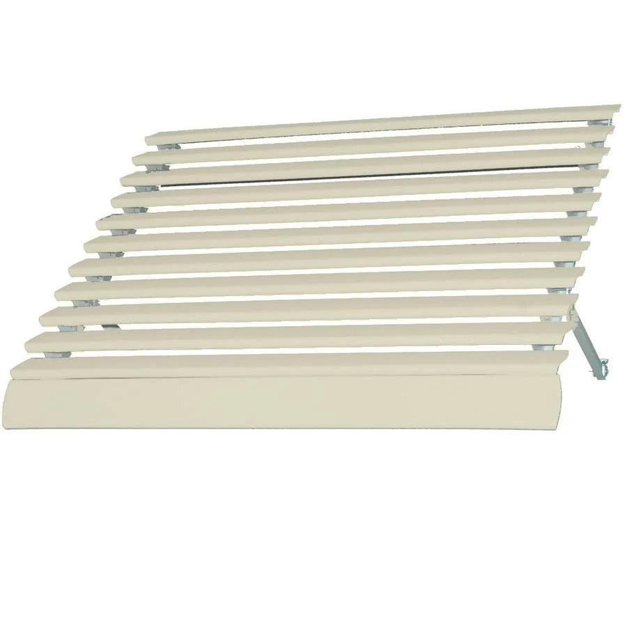 Off-White Wicker Fixed Awning L815