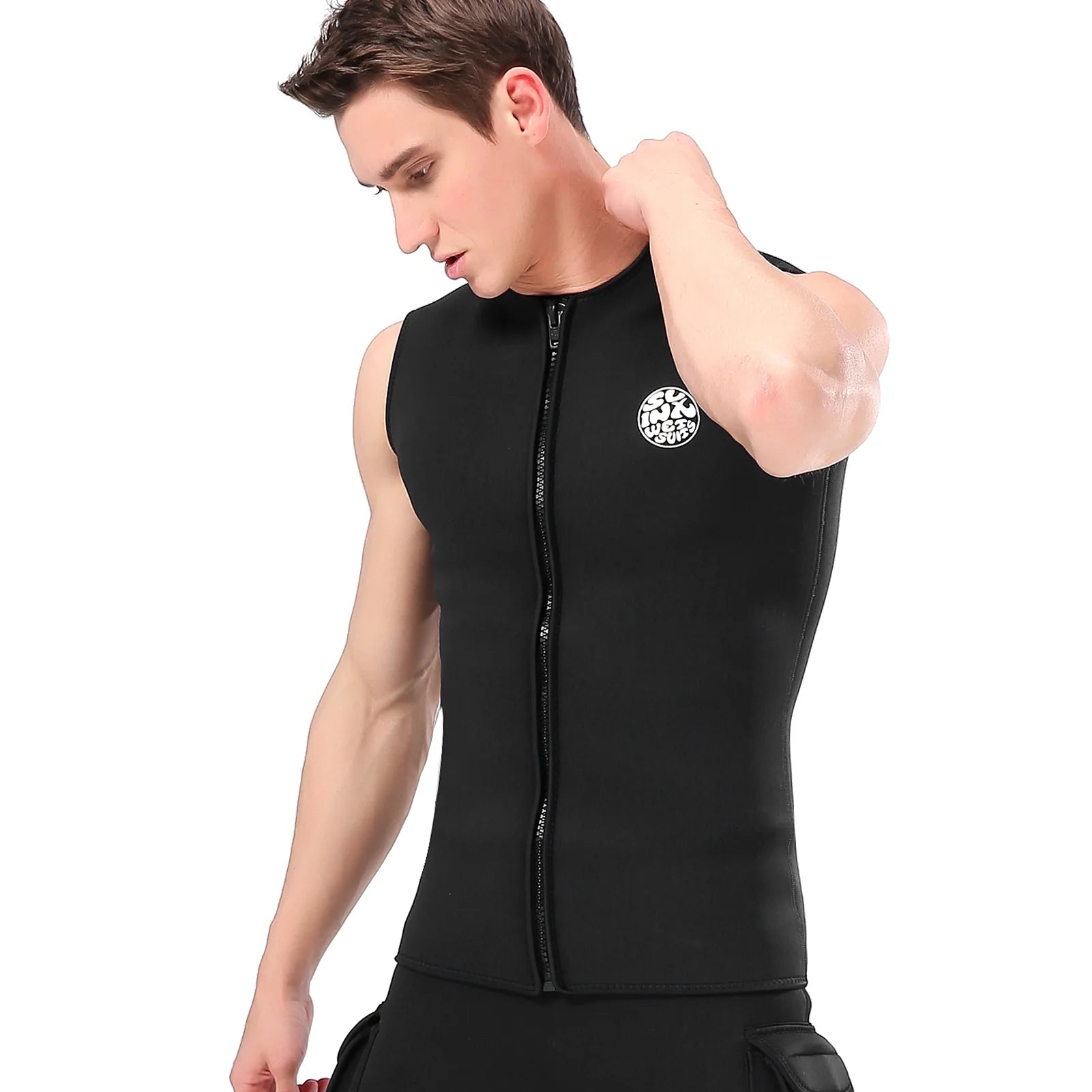 Thermal Sleeveless Neoprene Wetsuit Vest G9932