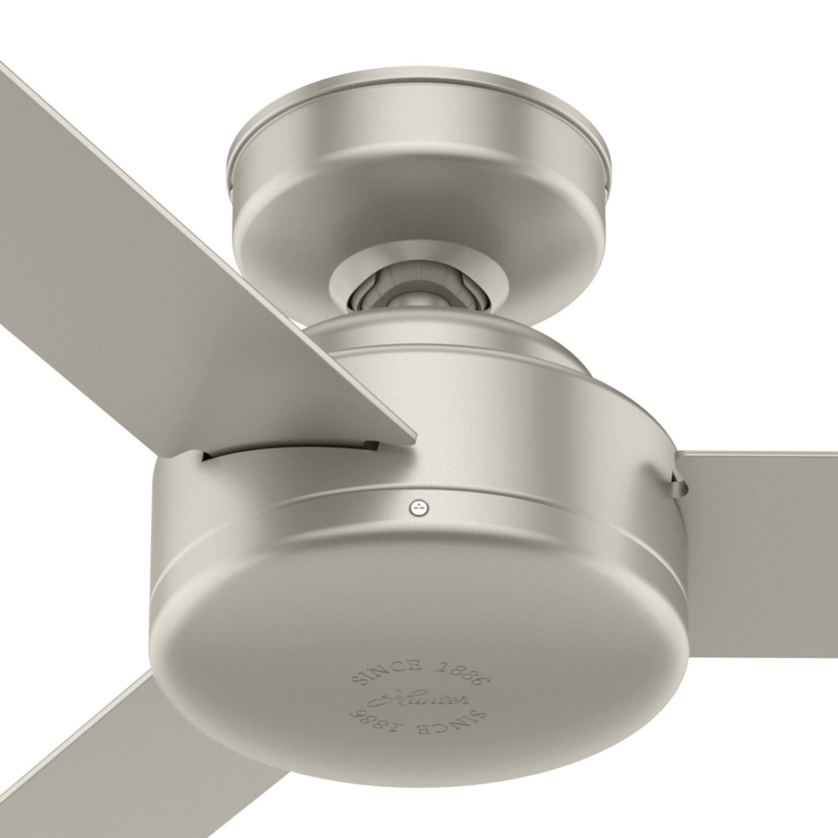 Matte White Ceiling Fan with Wall Control T259801