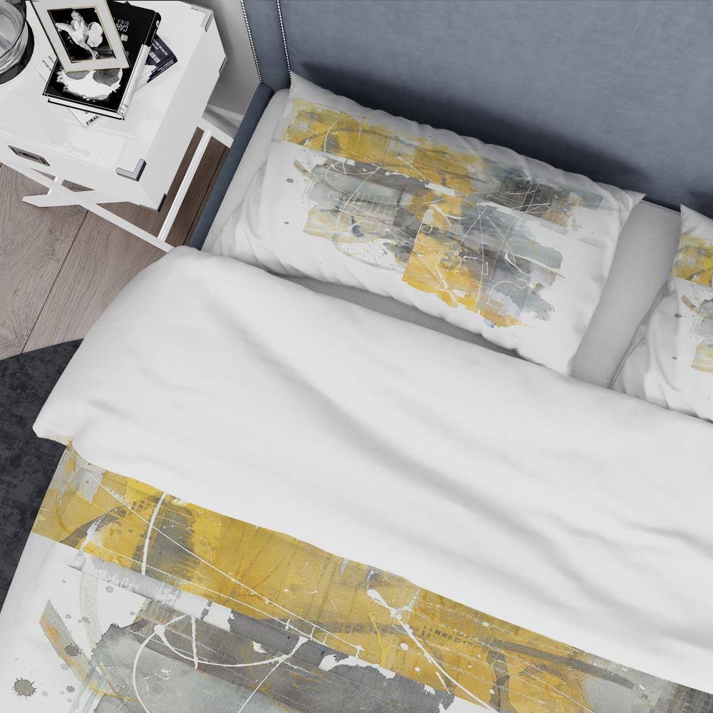 Geometric Bedding Set - Twin Duvet Cover and Sham K41294