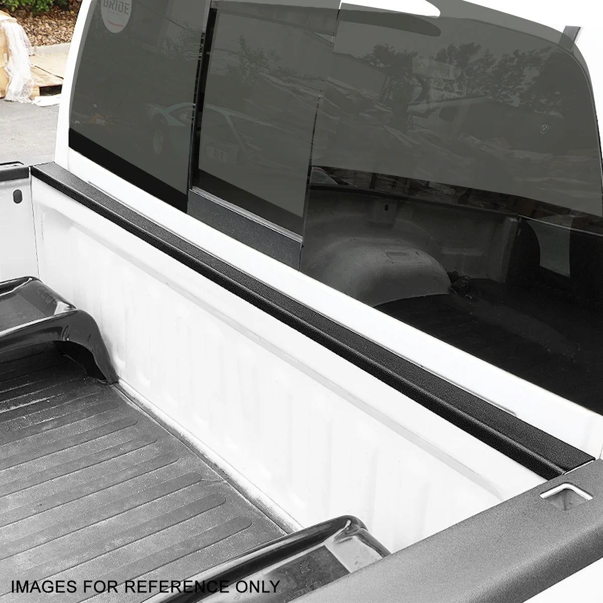Truck Bed Front Rail Molding Cap Protector Q321