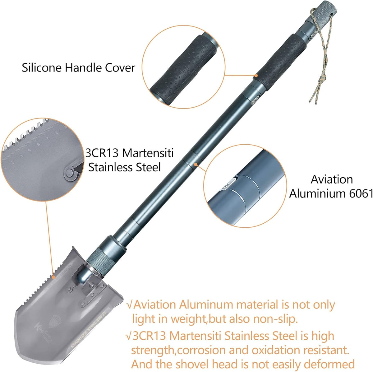 Folding Survival Shovel K294