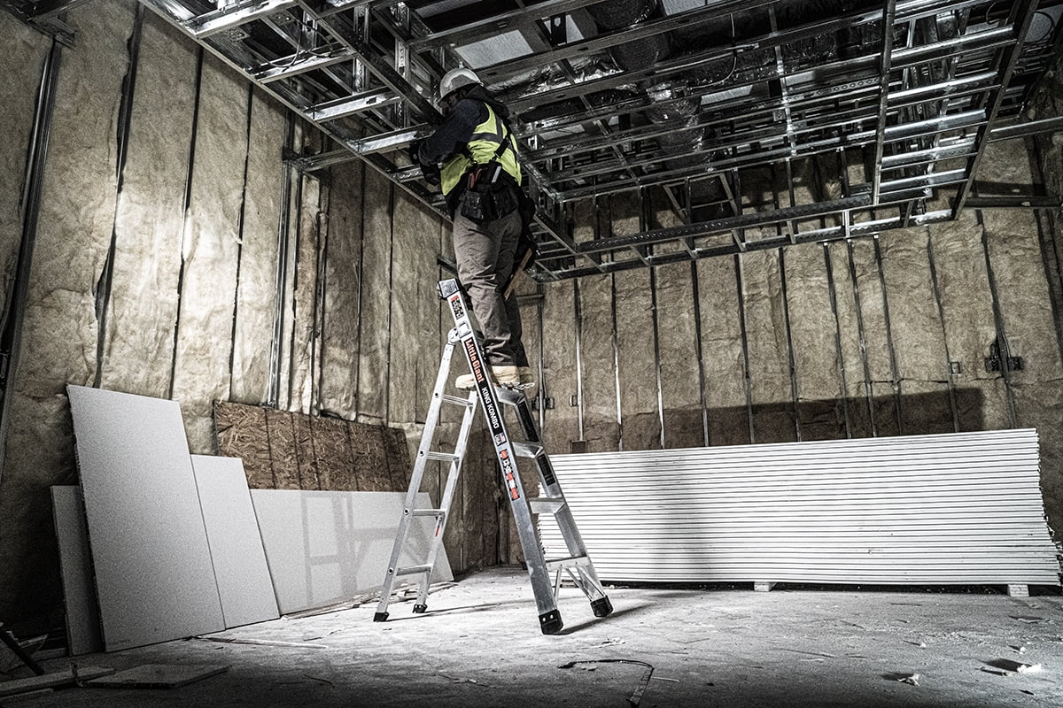 Aluminum 3-in-1 Combo Ladder, Type 1A - 300 lbs. Rated L920176