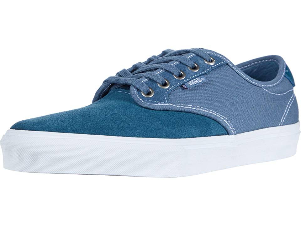 Blue/White Vans Pro Skate Shoes U302