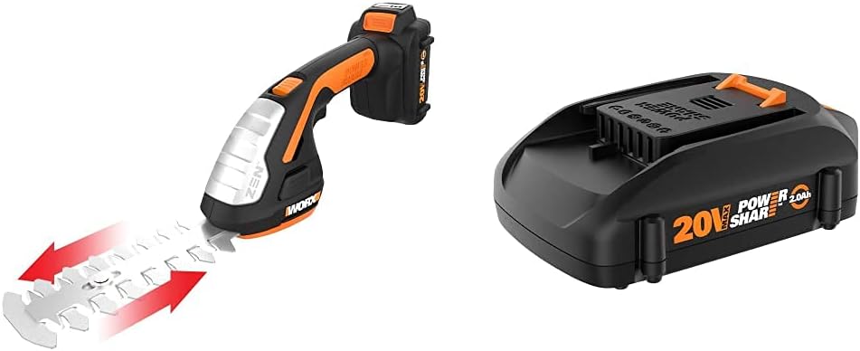 20V Cordless Shear and 8" Shrubber Trimmer Pack of 2 E9456