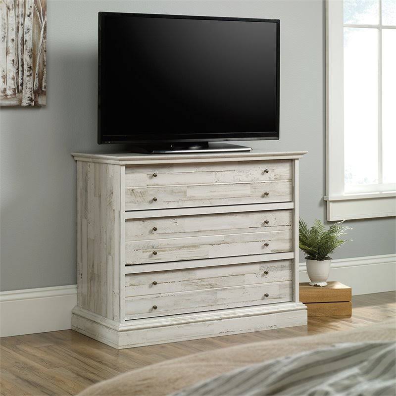 White Plank 3-Drawer Chest T53887