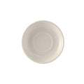 Cappuccino Saucer Coupe Eggshell, Case of 24 Q3670