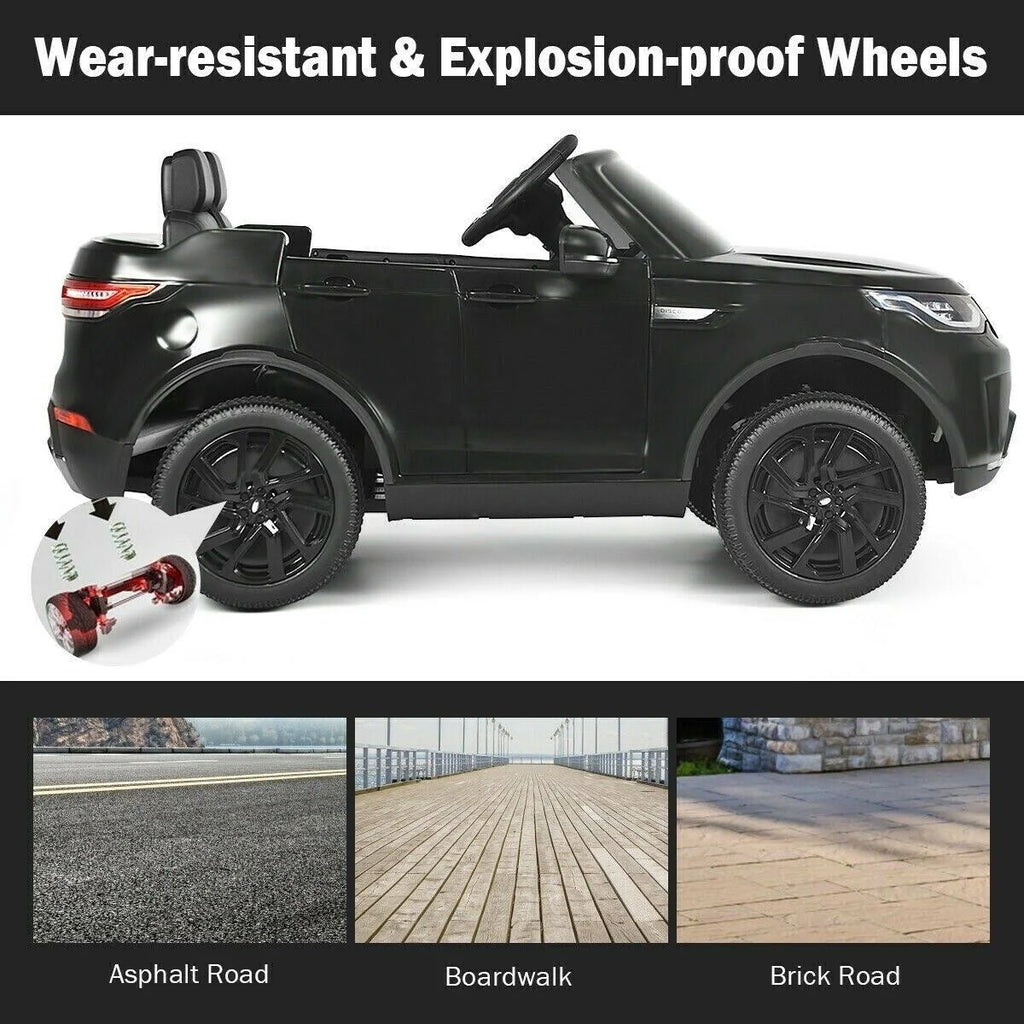 Black 2-Seater Ride on Car A6178