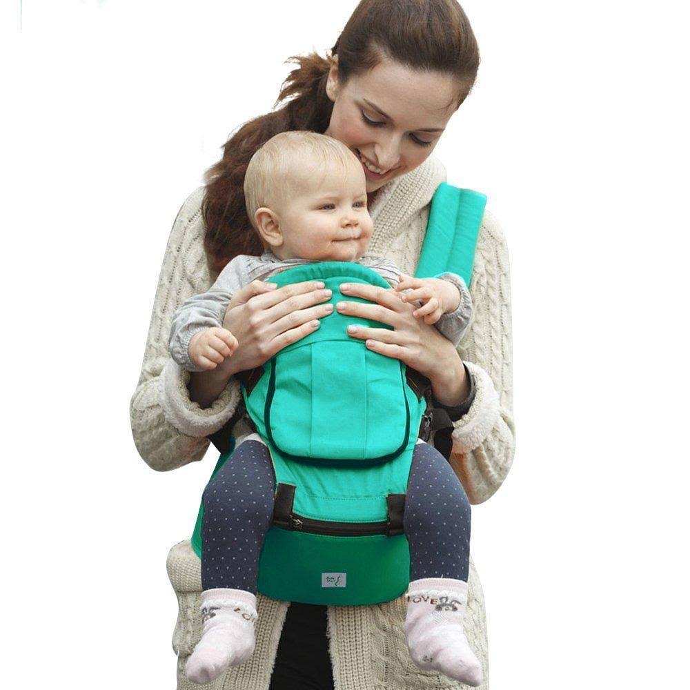 Ergonomic Baby Carrier with Hip Seat D9391