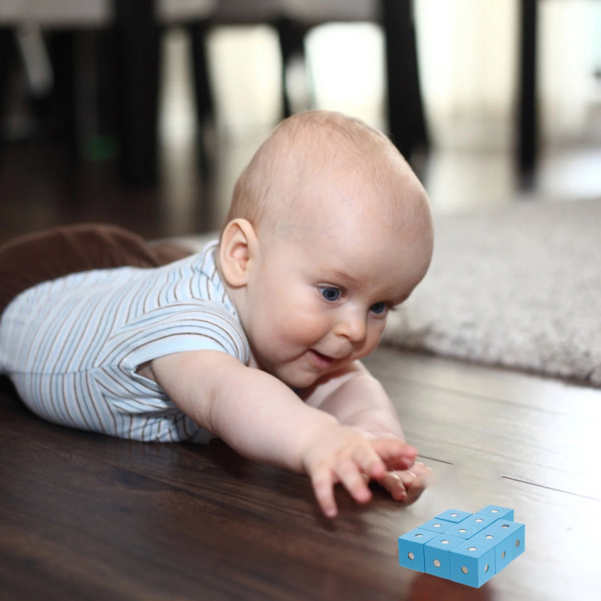 20 pcs Magnetic Wooden Blocks H320277