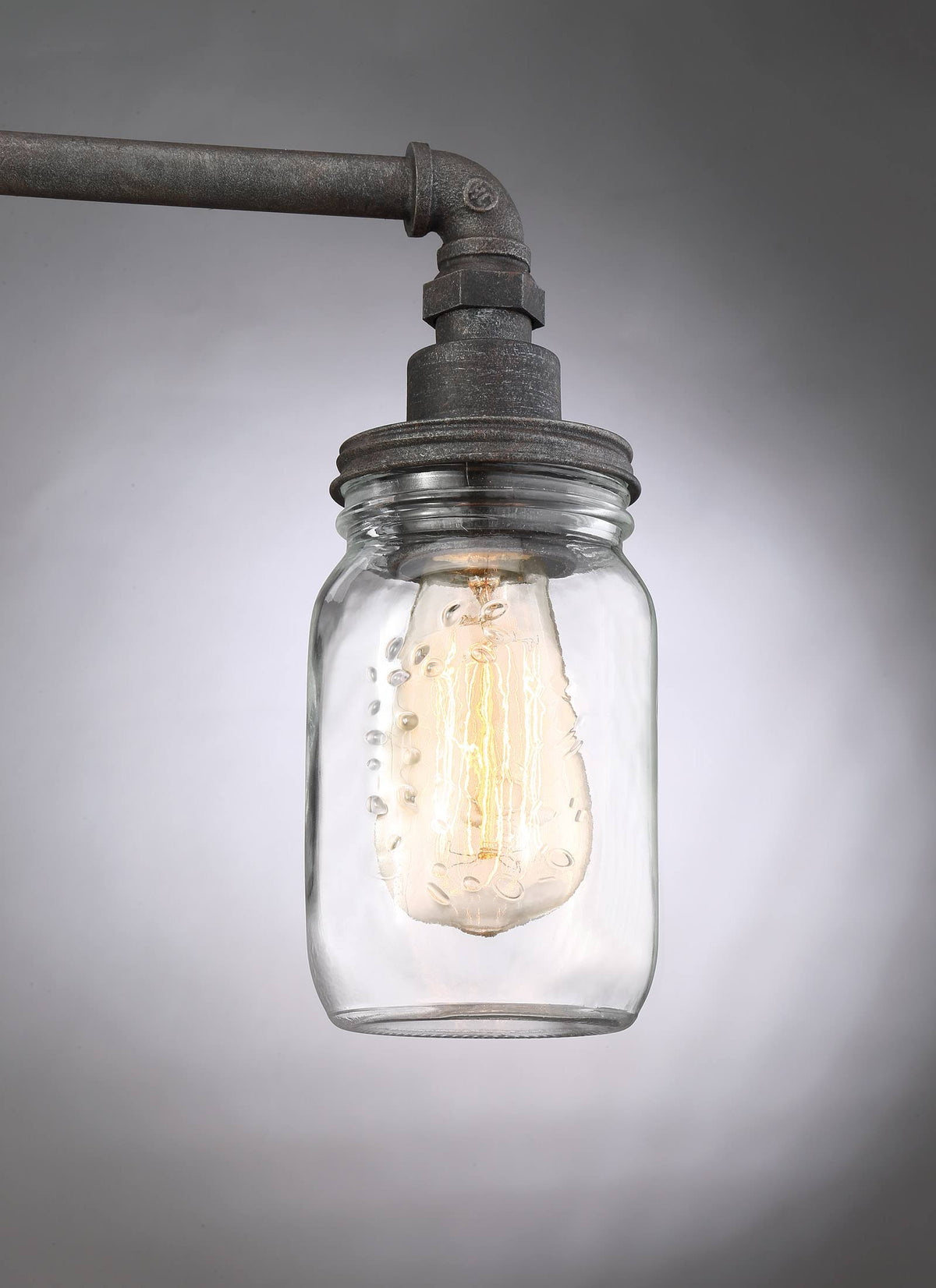 Rustic Black 3 Bath Light R735395