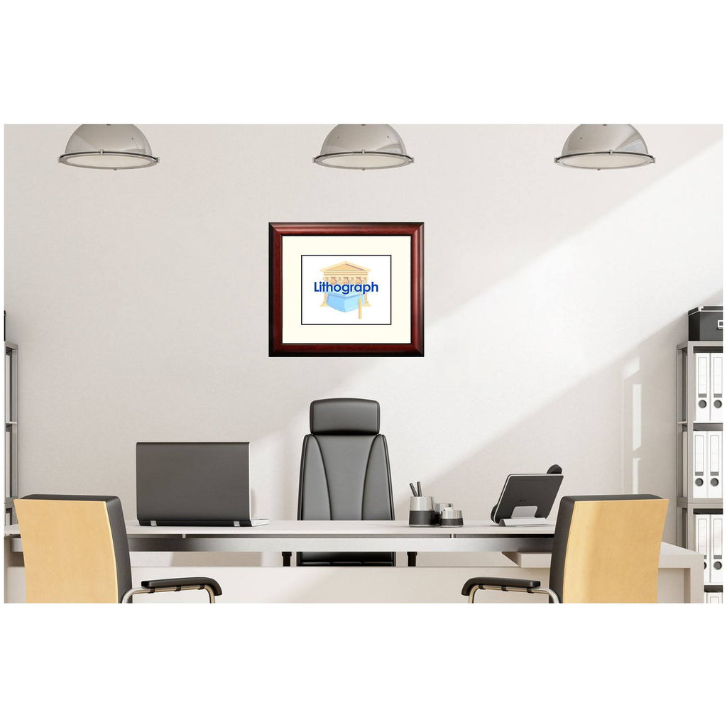 Framed Lithograph R583