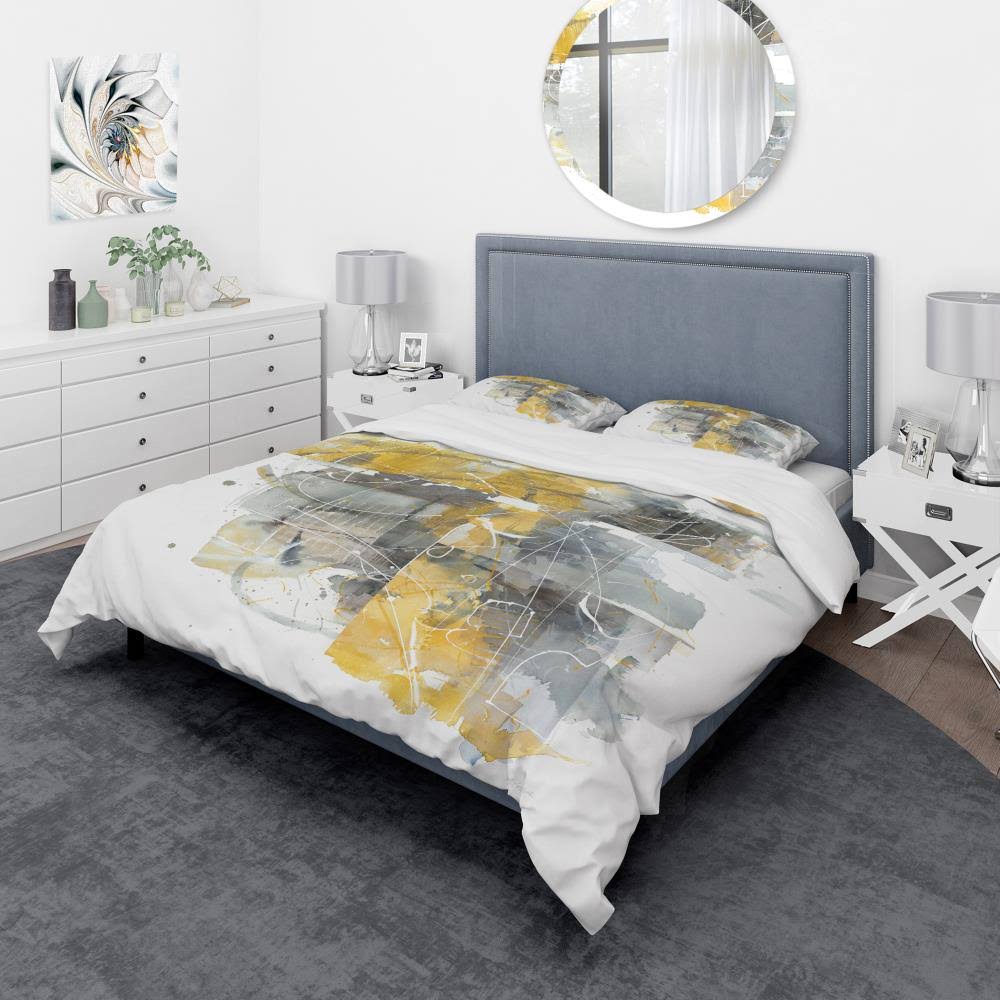 Geometric Bedding Set - Twin Duvet Cover and Sham K41294