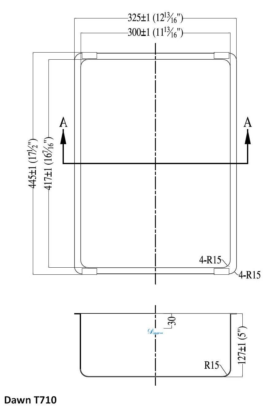 Stainless Steel Sink Tray Y616