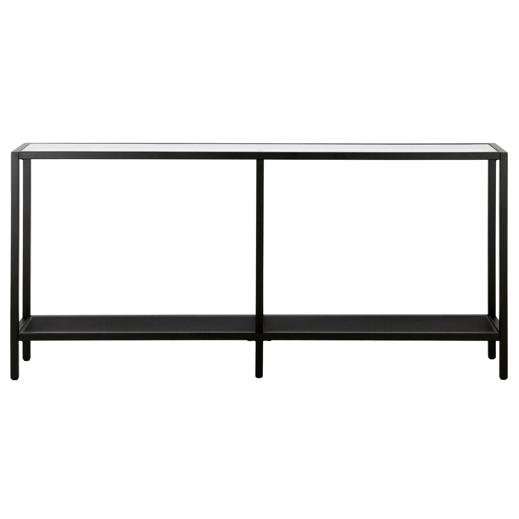 Blackened Bronze Rectangular Console Table P374940