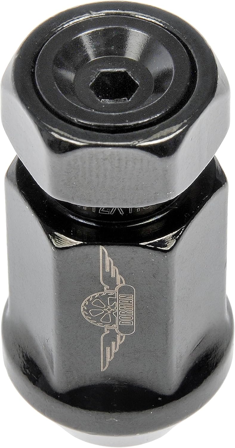 Black 20 Pack Wheel Nut E968