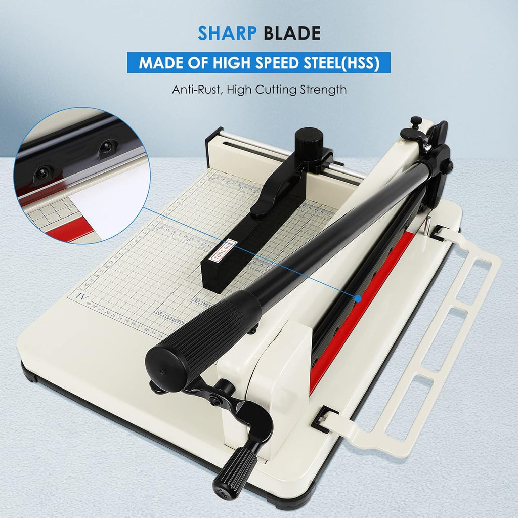 17 inch Guillotine Paper Cutter with Metal Base D564434