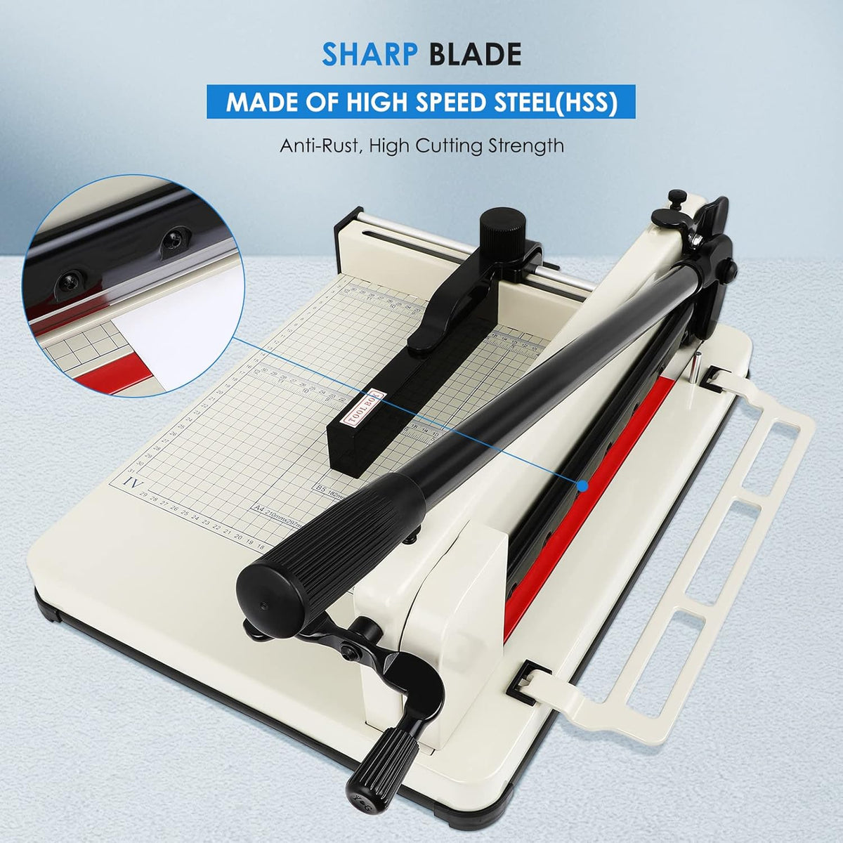 17 inch Guillotine Paper Cutter with Metal Base D564434