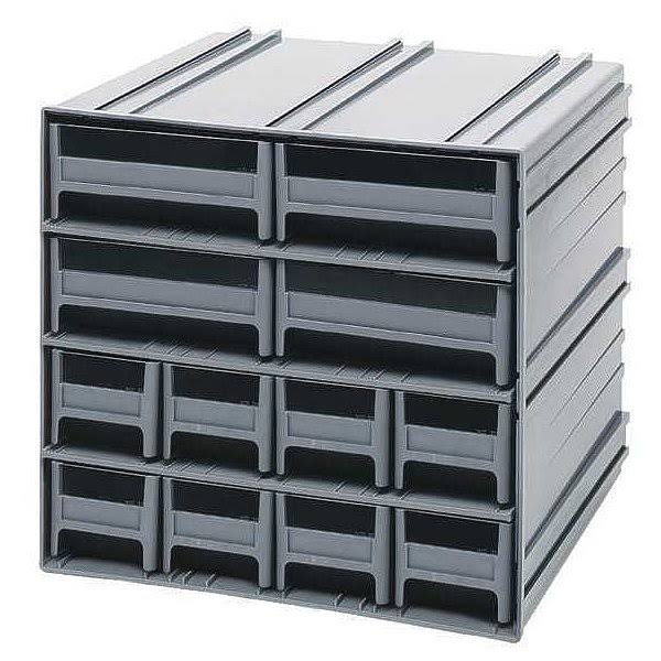 Gray 12 Drawer Cabinet Y887665