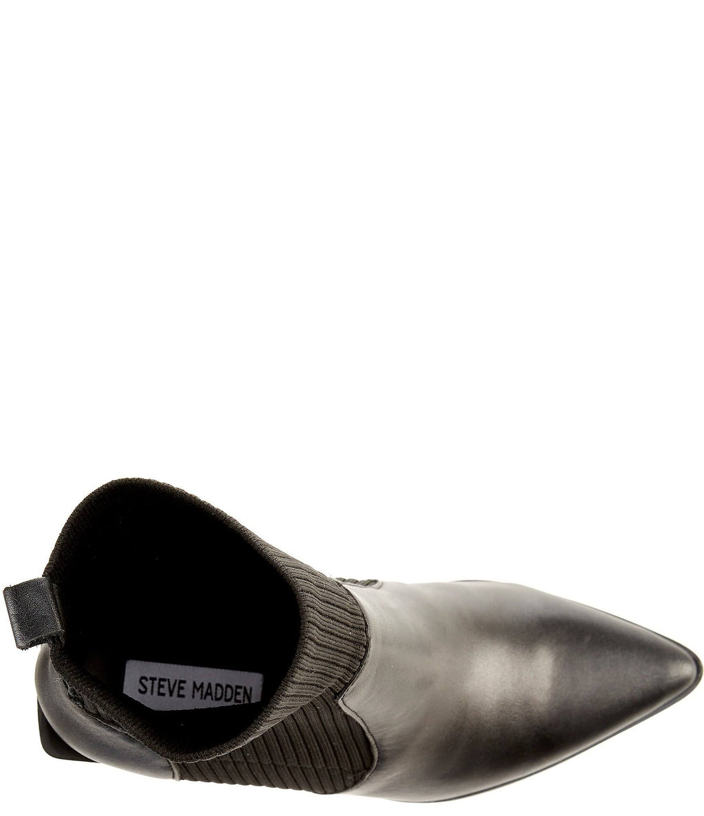 Black Leather Shoes A758828