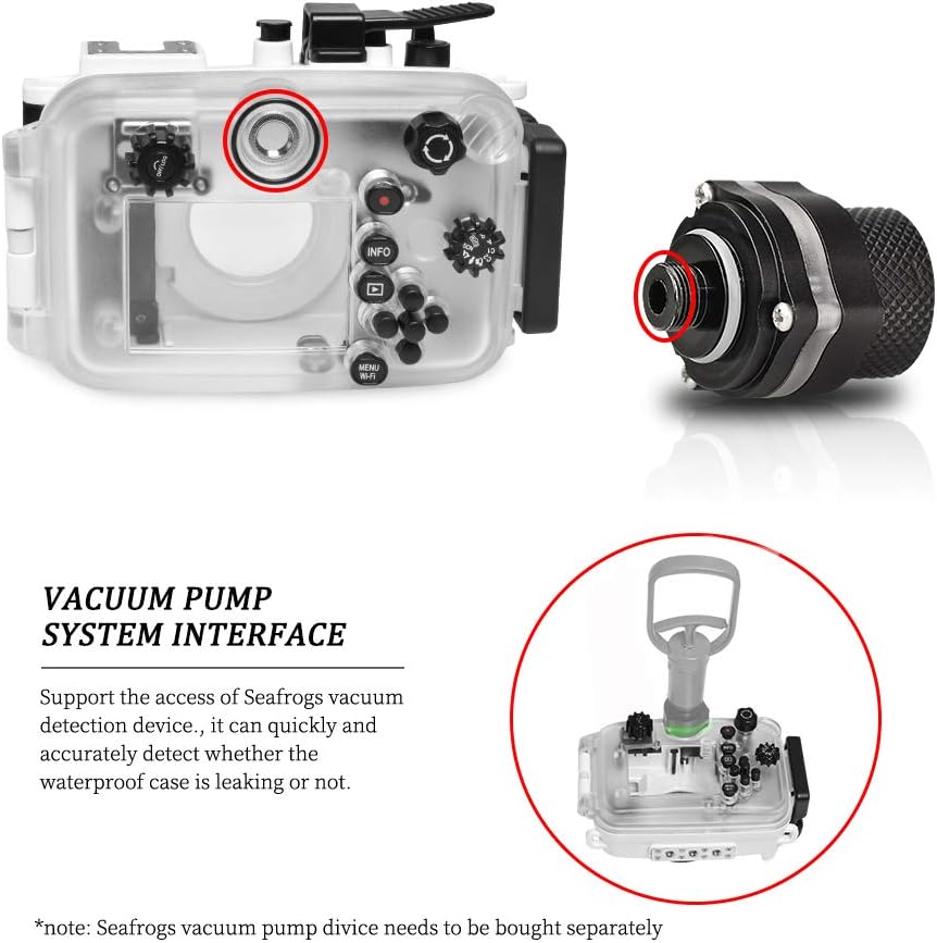 White Waterproof Diving Case for Olympus TG-6 K628132